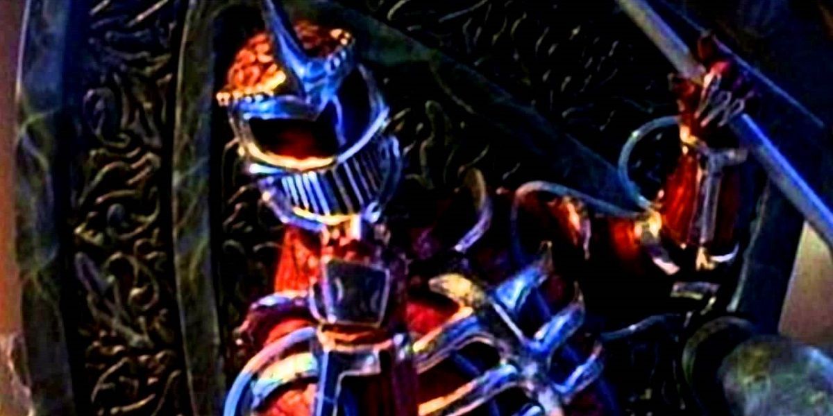 Lord Zedd on the throne in Power Rangers