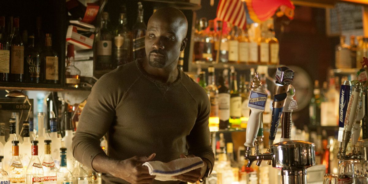 Mike Colter as Luke Cage on Jessica Jones