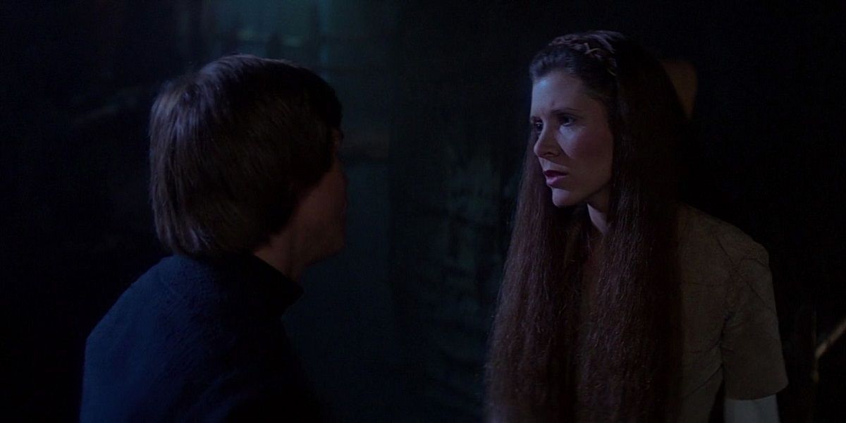 Luke tells Leia that she is his sister in Return of the Jedi