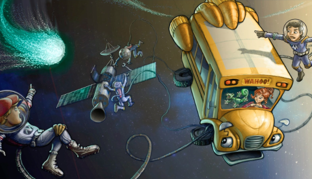 The Magic School Bus 360 Degrees artwork