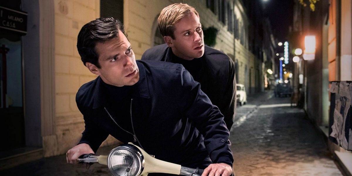 Henry Cavill and Armie Hammer in The Man fron U.N.C.L.E.