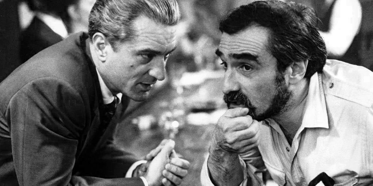 Martin Scorsese and Robert De Niro in Goodfellas