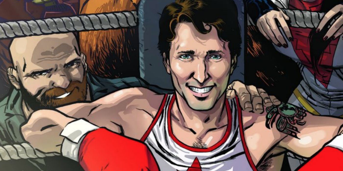 Marvel Civil War II comic - Justin Trudeau