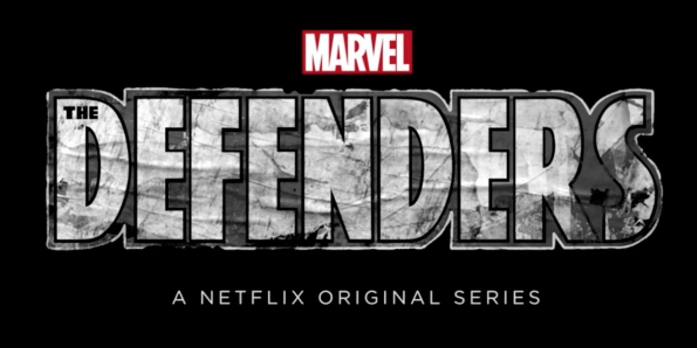 Marvel's The Defenders logo - arrives in 2017