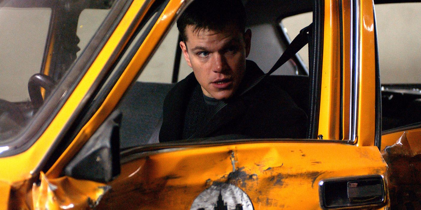 Matt Damon as Jason Bourne in The Bourne Supremacy