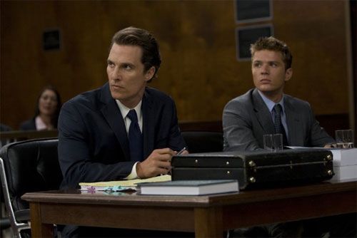 Matthew McConaughey and Ryan Phillippe in 'The Lincoln Lawyer'