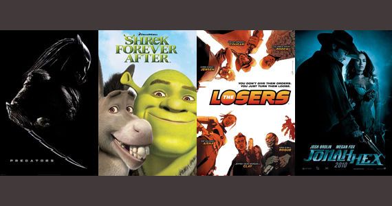 Predators Poster, Shrek Forever After Poster, The Losers Poster, Jonah HEx Poster