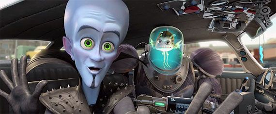 A scene from Megamind - review