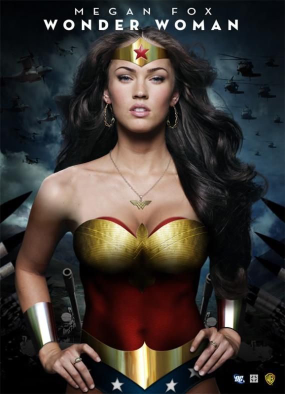Megan Fox as Wonder Woman