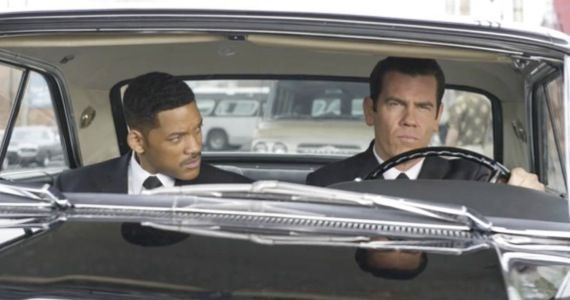 Will Smith and Josh Brolin in 'Men in Black 3' (Spoilers)