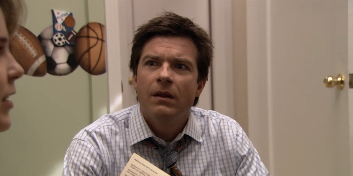 Michael looks confused in Arrested Development