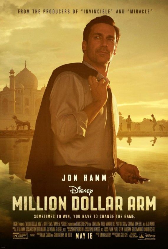 ‘Million Dollar Arm’ Trailer & Poster: Slumdog Baseball Stars