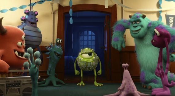 Monsters University - Mike Wazowski Meets Randall Boggs 