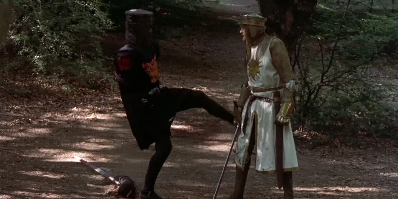 Monty Python es el caballero oscuro