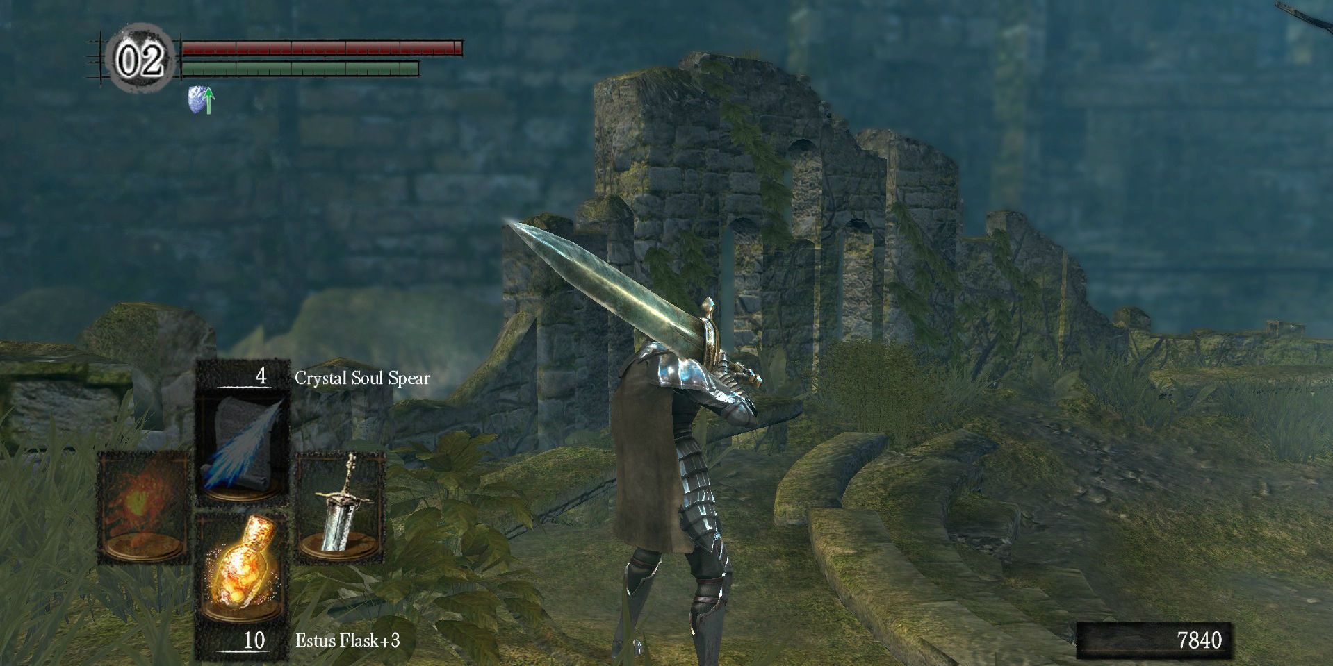 Moonlight Greatsword em Dark Souls