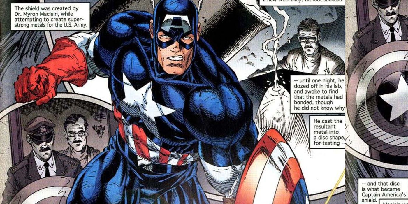 Myron MacLain Captain America Shield