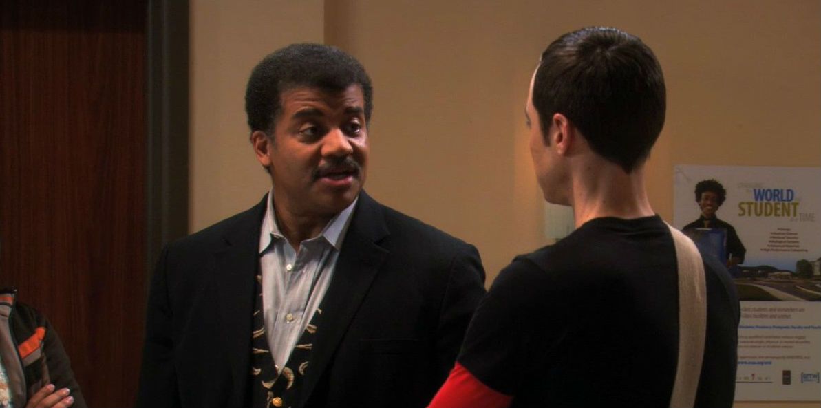 Neil Degrasse Tyson in The Big Bang Theory