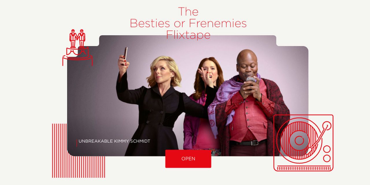 Netflix Flixtape - Unbreakable Kimmy Schmidt (Header only)