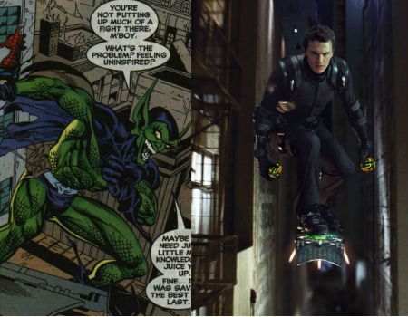 Worst Super Villain Movie Costumes - New Green Goblin (Spider-Man 3)