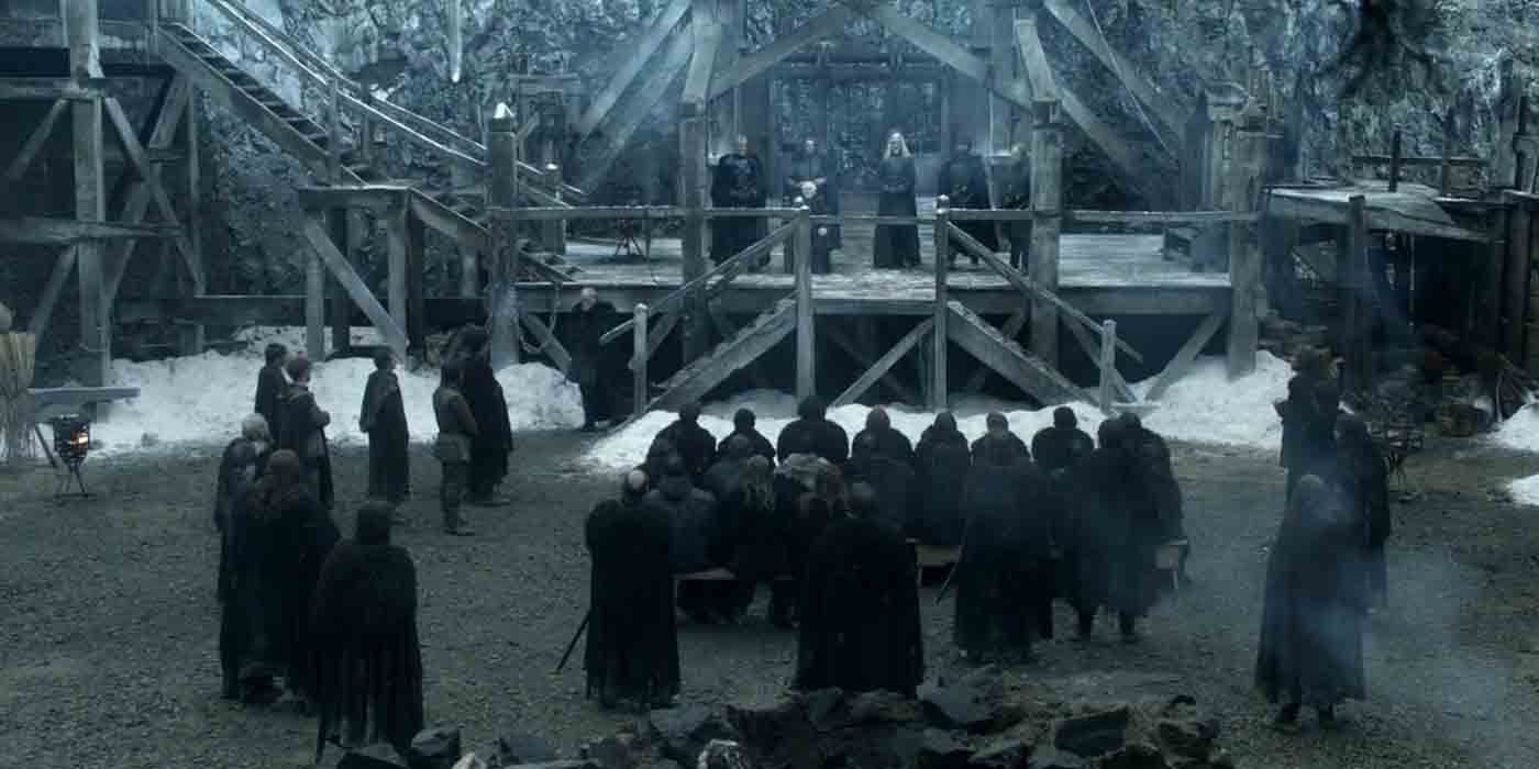 The Night's Watch at Castle Black