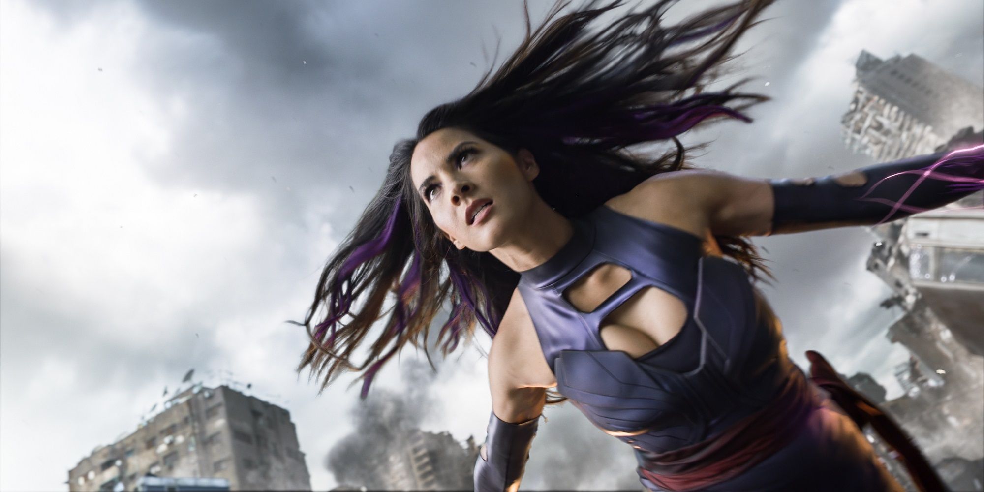 Olivia Munn as Psylocke in X-Men: Apocalypse