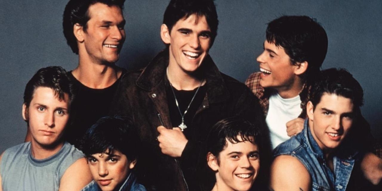 outsiders tom cruise patrick swayze 10 best movies adapted from YA novels