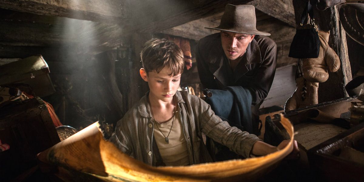 Pan (2015) - Levi Miller as Peter Pan and Garrett Hedlund as Hook