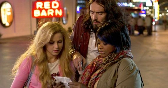Julianne Hough, Russell Brand and Octavia Spencer in Paradise
