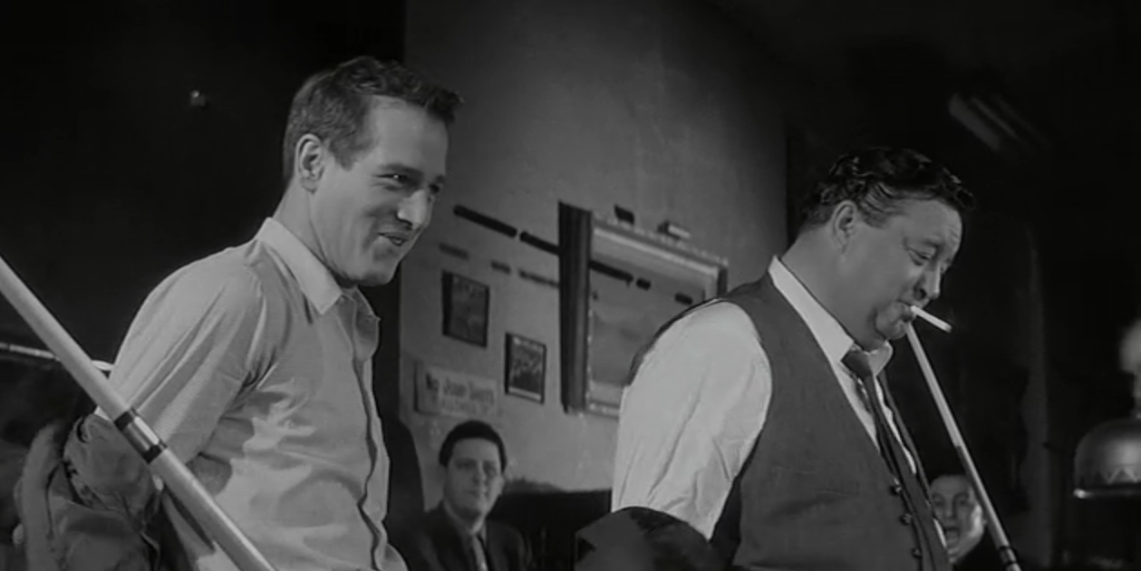 Paul Newman in The Hustler - Most Memorable Movie Rivalries