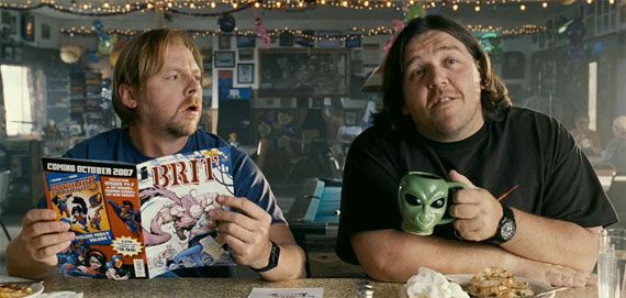 Simon Pegg and Nick Frost in 'Paul' (review)
