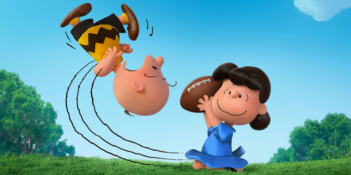 The Peanuts Movie - Charlie Brown (Noah Schnapp) and Lucy (Hadley Belle Miller)