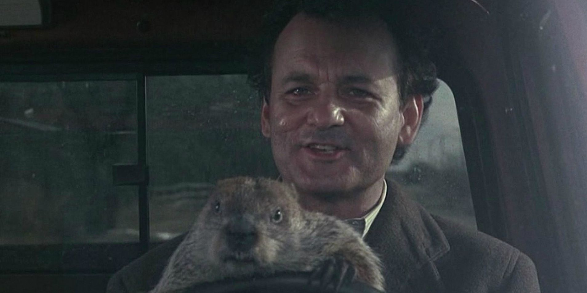 Phil Connors looking upset in Groundhog Day
