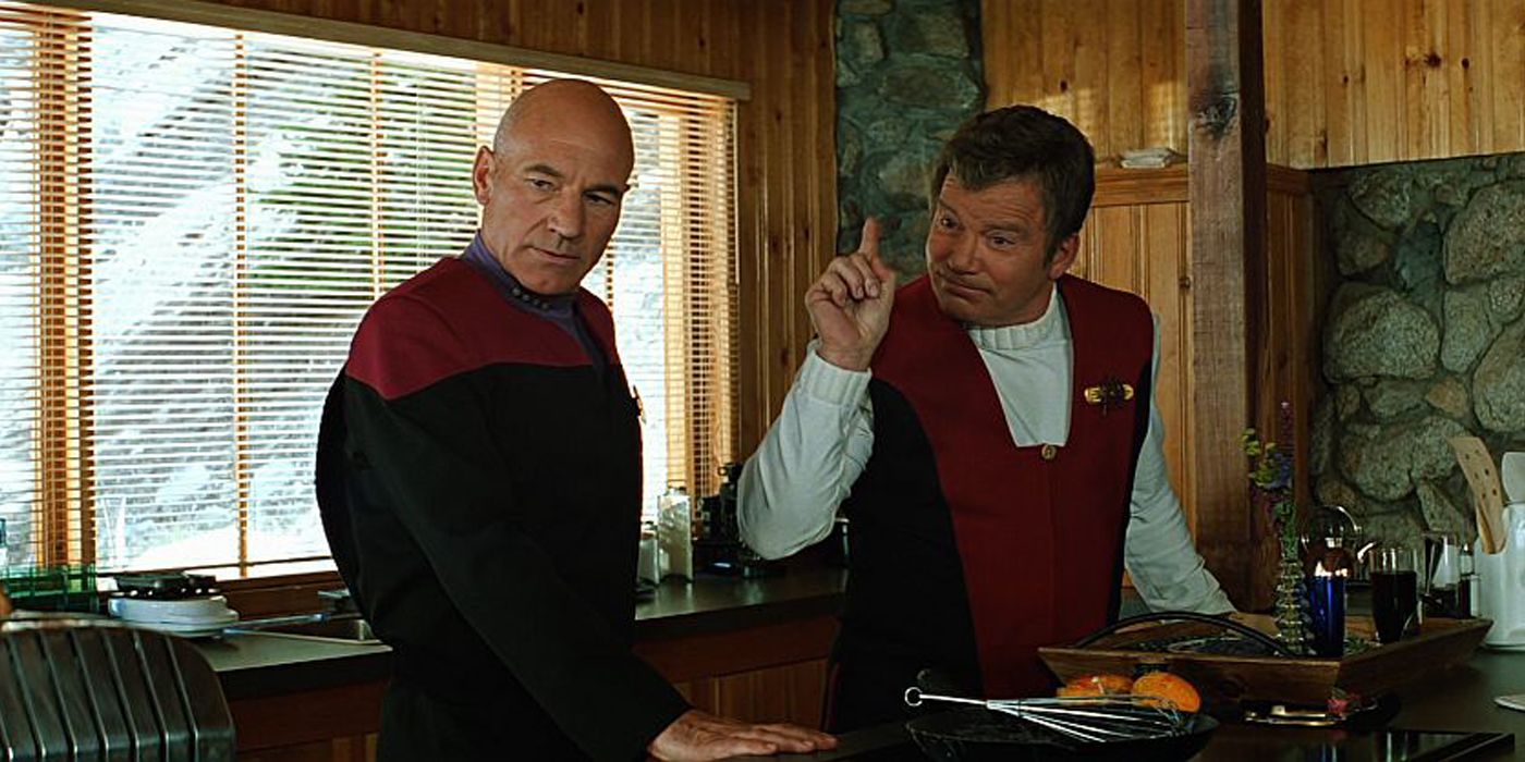 Picard and Kirk