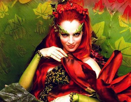 Worst Super Villain Movie Costumes - Poison Ivy