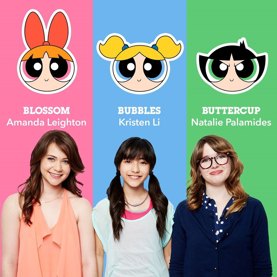 Powerpuff Girls reboot series voice cast