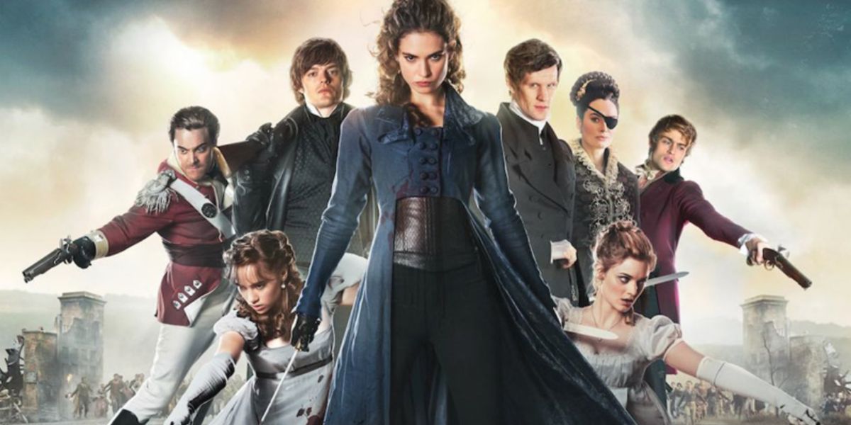 The cast of Pride and Prejudice (and Zombies)