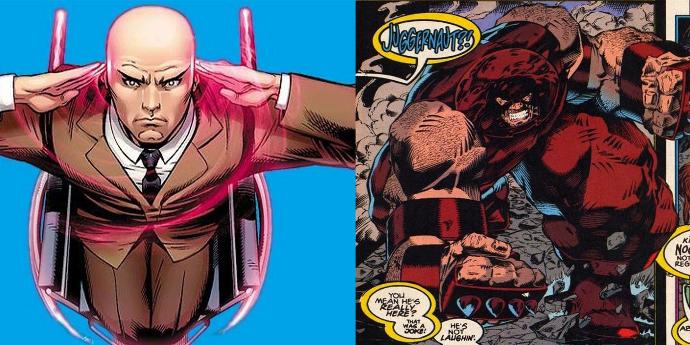 Professor X and Juggernaut X-Men