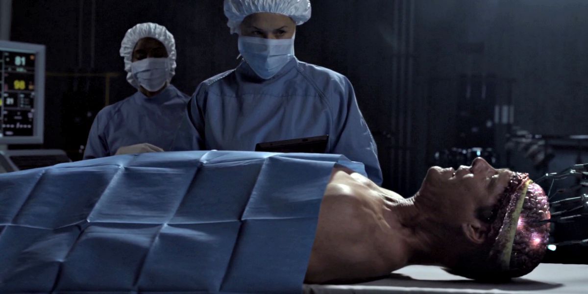 Coulson getting treatment through Project TAHITI in Agents of Shield