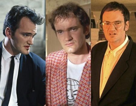Quentin Tarantino in Reservoir Dogs, Pulp Fiction and From Dusk Till Dawn