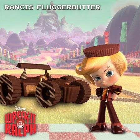 Rancis Fluggerbutter - a racer in Sugar Rush from Wreck-It Ralph