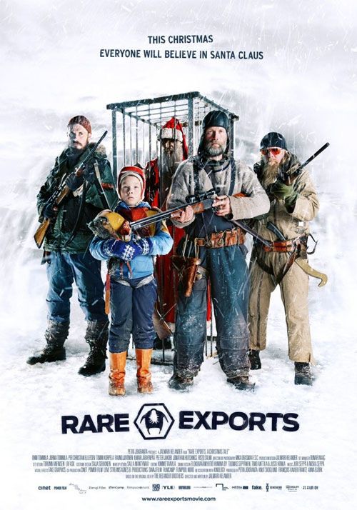 Rare Exports: A Christmas Tale movie poster directed Jalmari Helander