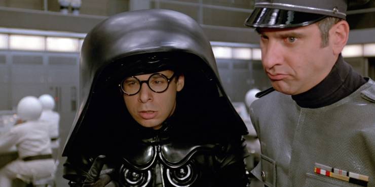 Rick Moranis Reviving Dark Helmet For The Goldbergs Screen Rant