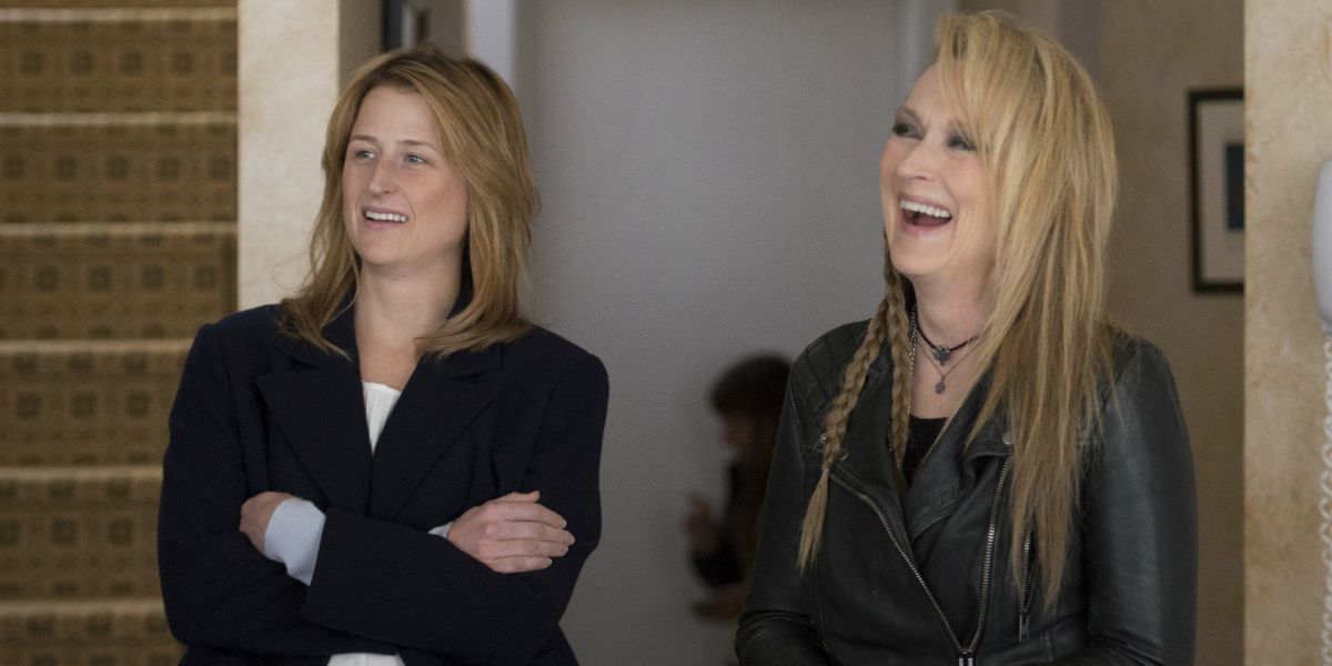 Mamie Gummer and Meryl Streep in Ricki and the Flash