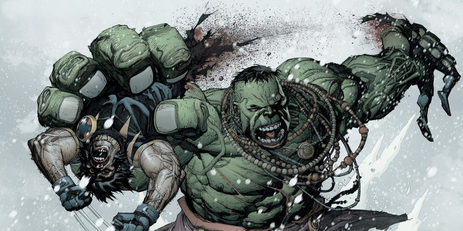 Wolverine vs Hulk, Spine Rip