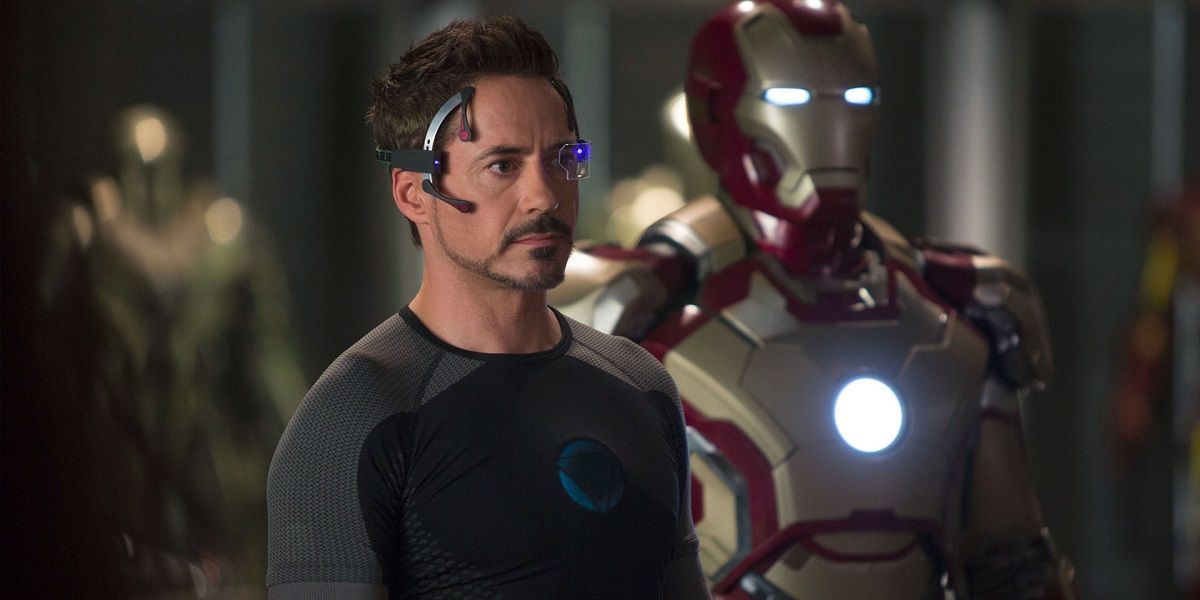 Tony Stark (Robert Downy Jr.) in Iron Man 3