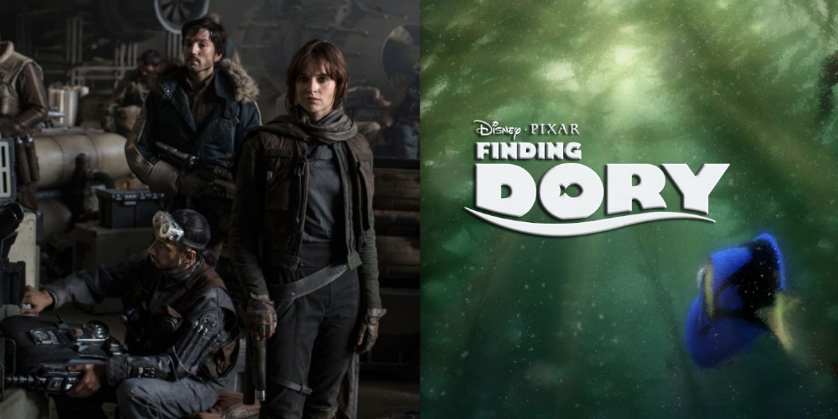 Rogue One and Finding Dory top Fandango's most anticipated 2016 movies list