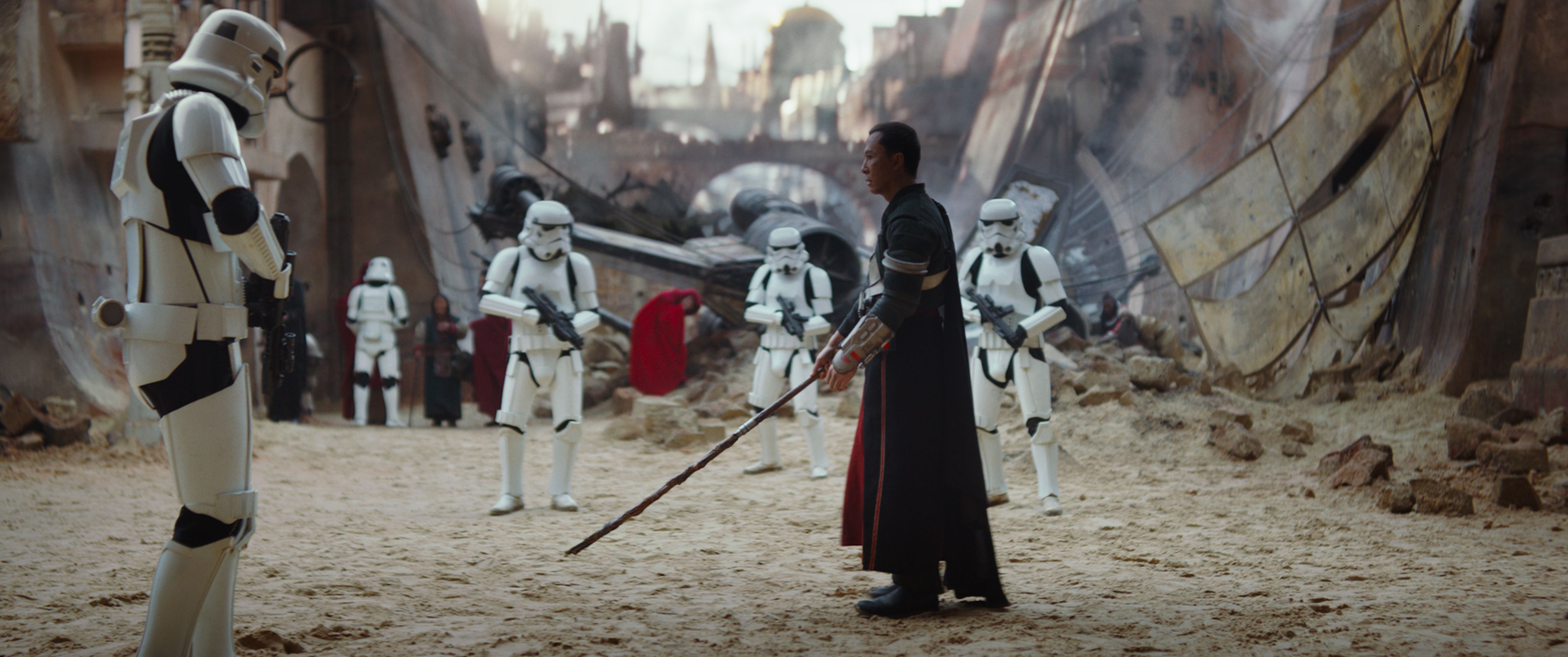 Rogue One: A Star Wars Story - Donnie Yen vs. Stormtroopers