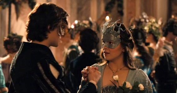 Douglas Booth and Hailee Steinfeld in Romeo and Juliet