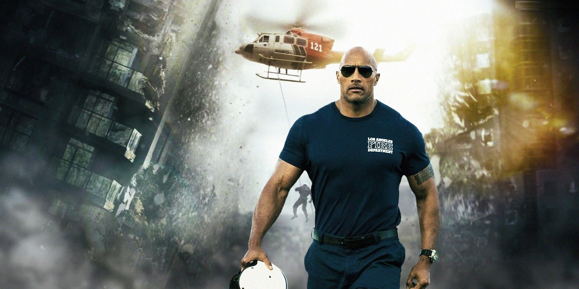Dwayne &quot;The Rock&quot; Johnson in San Andreas - Most Awe-Inspiring Disaster Movies