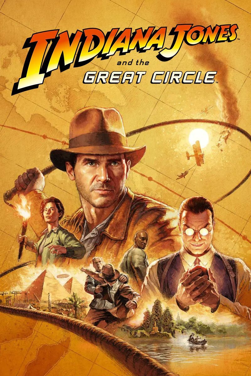 Vertikale Indiana-Jones-Great-Circle-Tag-Seite